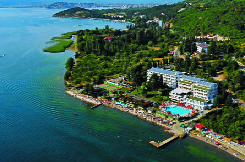 Hotel Granit Ohrid Bagian luar foto